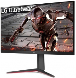 Монитор LG 31.5" 32GN650-B 2xHDMI, DP, Audio, VA, 2560x1440, 165Hz, 1ms, sRGB 95%, HDR10, FreeSync