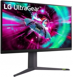 Монитор LG 31.5" 32GR93U-B2 xHDMI, DP, USB, Audio, IPS, 3840x2160, 144Hz, 1ms, DCI-P3 95%, G-SYNC, FreeSync, Pivot, HDR400