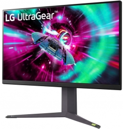 Монитор LG 31.5" 32GR93U-B2 xHDMI, DP, USB, Audio, IPS, 3840x2160, 144Hz, 1ms, DCI-P3 95%, G-SYNC, FreeSync, Pivot, HDR400