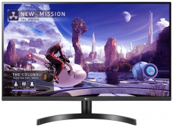 Монітор LCD 31.5" LG 32QN600-B 2xHDMI, DP, Audio, IPS, 2560x1440, sRGB 99%, HDR10, FreeSync
