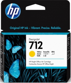 Картридж HP No.712 DesignJet Т230/Т630 Yellow 29ml 3ED69A