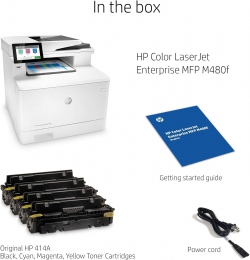 МФУ А4 цв. HP Color LJ Enterprise M480f 3QA55A