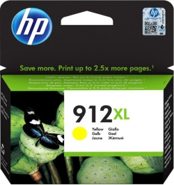 Картридж HP No.912XL OJ 8014/8015/8022/8023/8024/8025 High Yield Yellow 3YL83AE
