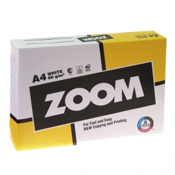 Папір офісний Zoom A4, 80г/м, 500 л, класс С Storaenso