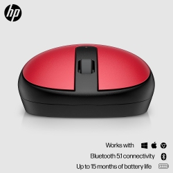 Мышь HP 240 BT red 43N05AA