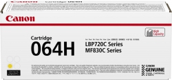 Картридж Canon 064H MF832Cdw/LBP722Cdw Yellow (10500 стор.) 4932C001