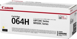 Картридж Canon 064H MF832Cdw/LBP722Cdw Yellow (10500 стор.) 4932C001