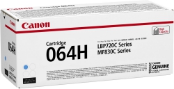 Картридж Canon 064H MF832Cdw/LBP722Cdw Cyan (10500 стр.) 4936C001