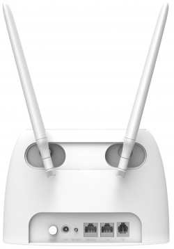 Маршрутизатор TENDA 4G06 N300, 4G/LTE, 1xFE LAN, 1xFE LAN/WAN, 1xRJ11, Cлот для SIM-карты