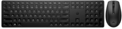 Комплект клавіатура та миша HP 650, WL, EN/UK, чорний 4R013AA