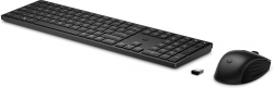 Комплект клавіатура та миша HP 650, WL, EN/UK, чорний 4R013AA