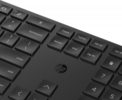 Комплект клавіатура та миша HP 650, WL, EN/UK, чорний 4R013AA