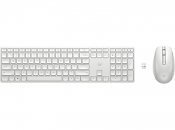 Комплект клавиатура та мышь HP 650, WL, EN/UK, белый 4R016AA