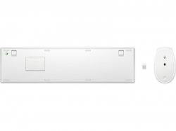 Комплект клавиатура та мышь HP 650, WL, EN/UK, белый 4R016AA