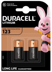 Батарейка DURACELL DL 123 2 шт. 5006921