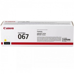 Картридж Canon 067 MF651Cw/MF655Cdw/MF657Cdw/LBP631Cw/LBP633Cdw Yellow (1250 стор.) 5099C002