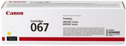 Картридж Canon 067 MF651Cw/MF655Cdw/MF657Cdw/LBP631Cw/LBP633Cdw Yellow (1250 стор.) 5099C002