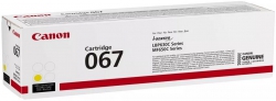 Картридж Canon 067 MF651Cw/MF655Cdw/MF657Cdw/LBP631Cw/LBP633Cdw Yellow (1250 стор.) 5099C002