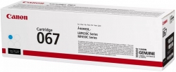 Картридж Canon 067 MF651Cw/MF655Cdw/MF657Cdw/LBP631Cw/LBP633Cdw Cyan (1250 стр.) 5101C002