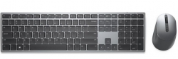 Комплект Dell Premier Multi-Device Wireless Keyboard and Mouse - KM7321W - Ukrainian (QWERTY) 580-AJQV