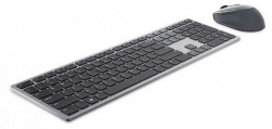 Комплект Dell Premier Multi-Device Wireless Keyboard and Mouse - KM7321W - Ukrainian (QWERTY) 580-AJQV
