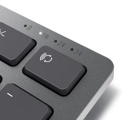 Комплект Dell Premier Multi-Device Wireless Keyboard and Mouse - KM7321W - Ukrainian (QWERTY) 580-AJQV