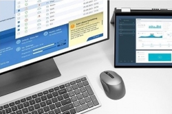 Клавиатура Dell Compact Multi-Device Wireless Keyboard - KB740 - Russian
(QWERTY) 580-AKOZ