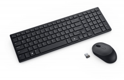 Клавиатура Dell Pro Compact Silent Keyboard and Mouse - KM555 - Ukrainian 580-BBWJ