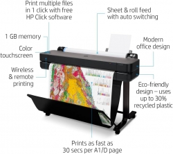 Принтер HP DesignJet T630 36" з Wi-Fi 5HB11D