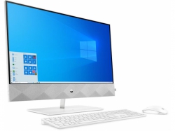ПК-моноблок HP Pavilion 27UHD IPS AG/Intel i7-10700T/16/1000F/NVD1650-4/kbm/DOS/White 600P0EA