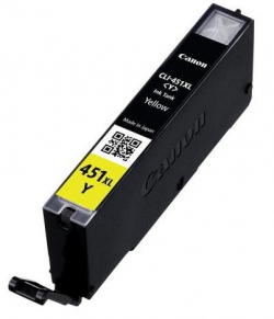 Картридж Canon CLI-451Y XL (Yellow) PIXMA MG5440/MG6340 6475B001