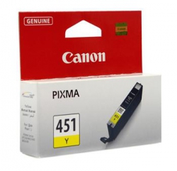 Картридж Canon CLI-451Y (Yellow) PIXMA MG5440/MG6340 6526B001