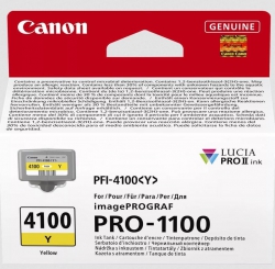 Картридж струменевий Canon PFI-4100 imagePROGRAF PRO-1100 Yellow 6780C001