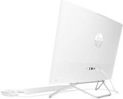 Комп'ютер персональний моноблок HP All-in-One 23.8" FHD IPS AG, AMD R3-5300U, 8GB, F256GB, UMA, WiFi, кл+м, DOS, білий 689Z6EA