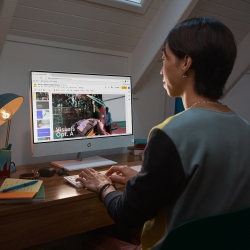 Комп'ютер персональний моноблок HP Pavilion 27" FHD IPS AG, AMD R3-5300U, 8GB, F512GB, UMA, WiFi, кл+м, DOS, білий 68V05EA