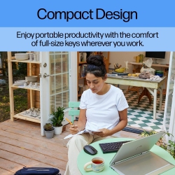 Клавіатура HP 350 Compact Multi-Device BT black 692S8AA