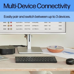 Клавіатура HP 350 Compact Multi-Device BT black 692S8AA