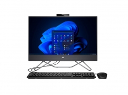 Комп'ютер персональний моноблок HP 240-G9 23.8" FHD IPS AG, Intel i7-1255U, 16GB, F512GB, UMA, WiFi, кл+м, 3р, Win11P, чорний 6D3L4EA