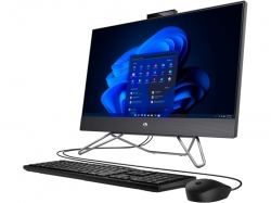 Комп'ютер персональний моноблок HP 240-G9 23.8" FHD IPS AG, Intel i7-1255U, 16GB, F512GB, UMA, WiFi, кл+м, 3р, Win11P, чорний 6D3L4EA