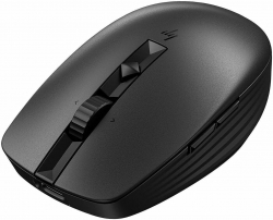 Мышь HP 710 Rechargeable Silent, USB-A/WL/BT, чёрный 6E6F2AA