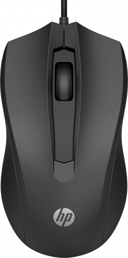 Миша HP 100 USB Black 6VY96AA