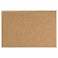 Доска пробковая, дерев. рамка, Dahle, 60х90. 7010100