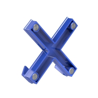 Магніт Mega, Dahle, Cross, 90x90мм, син. 7010330