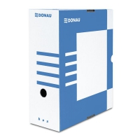Бокс для архівації документів, 120мм, синій Donau 7662301PL-10