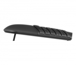 Клавиатура мембранная HP 960 BLK Ergonomic split-zone, 112key, BT, EN/UK, чёрный 7E755AA