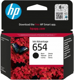 Картридж HP No.654 DJ IA 2976/4376/6575 Black 7FP39UE