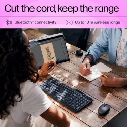 Клавиатура мембранная HP 460 Multi-Device 102key, BT, EN/UK, чёрный 7N7B8AA