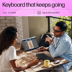 Клавиатура мембранная HP 460 Multi-Device 102key, BT, EN/UK, чёрный 7N7B8AA