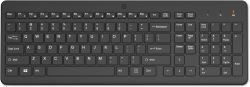 Клавіатура мембранна HP 220, 104key, WL, EN/UK, чорний 805T2AA