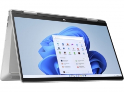 Ноутбук HP Pavilion x360 14-ek1000ua 14" FHD IPS Touch, Intel i7-1355U, 16GB, F1024GB, UMA, DOS, серебристый 825D9EA